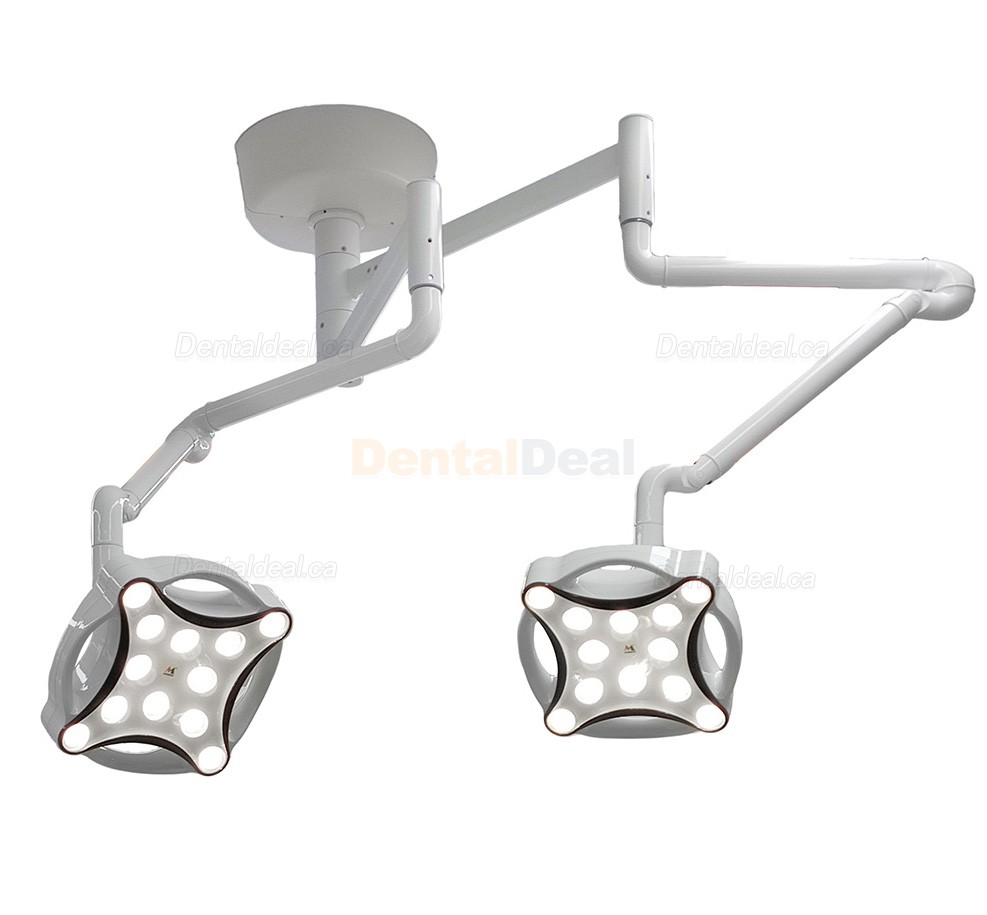 Micare JD1700 Double Head Ceiling-mouted Dental LED Surgical Lamp Dental Operatory Light